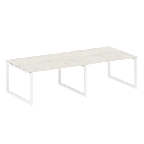 Переговорный стол на О-обр. м/к Metal System Quattro 50БО.ПРГ-2.3 фото 7