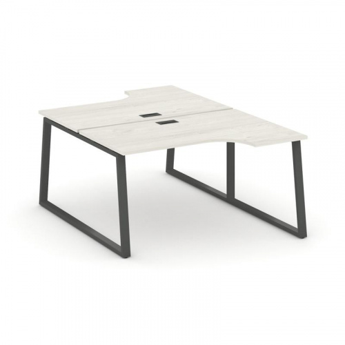 Style Project Рабочая станция эргоном. SN-6T1.DRPA-012 Акация Лорка/Металл Антрацит/Заглушка Пластик фото 24