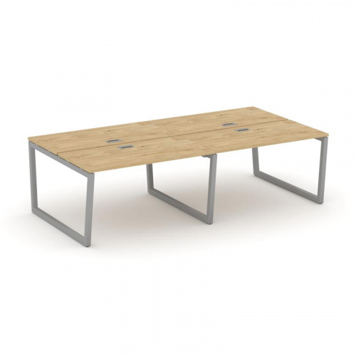 Style Project Рабочая станция 2-х сторон. SN-5T2.DRS-034 Акация Лорка/Металл Антрацит/Заглушка Пласт фото 2