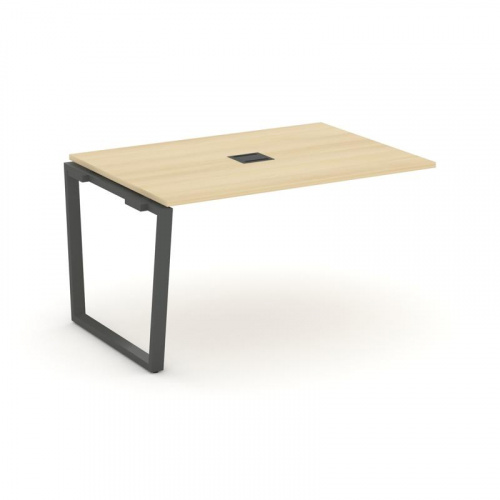 Style Project Проходной наб. элем. перег. стола SN-6T2.NSPRG-004 Акация Лорка/Металл Антрацит/Заглуш фото 28