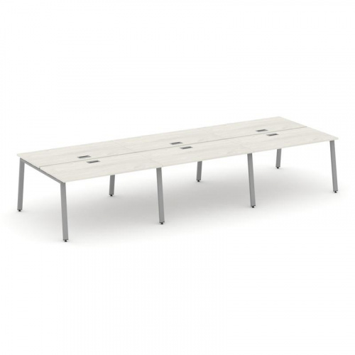 Style Project Рабочая станция 2-х сторон. SN-6A.DRS-074 Дуб Табак/Металл Антрацит 4740*1432*750