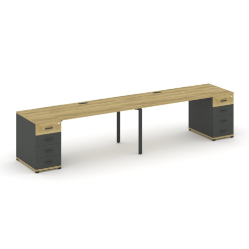 Бенч-система на 2 места с 2 опорными тумбами Concept CN.ORS-409 фото 4