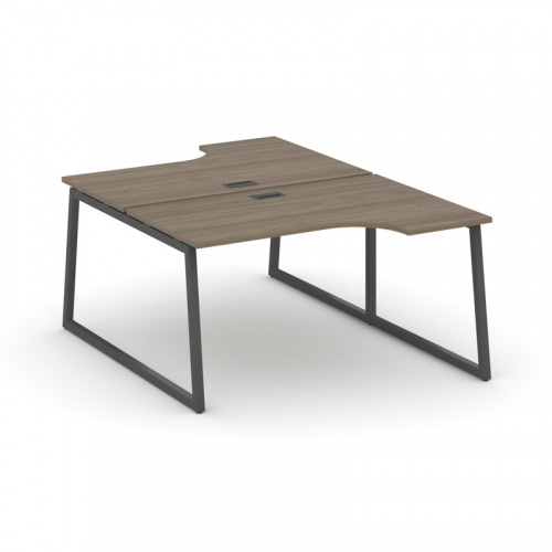 Style Project Рабочая станция эргоном. SN-4T1.DRPA-002 Акация Лорка/Металл Антрацит/Заглушка Пластик фото 9