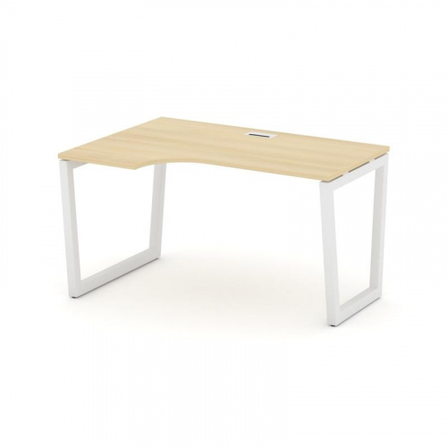 Style Project Стол рабочий эргоном. SN-5T2.SPA-012(L) Акация Лорка/Металл Антрацит/Заглушка Пластик фото 21