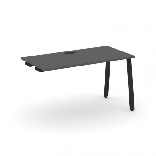 Style Project Стол-приставка к опор. элем. SN-6A.OPRS-013 Дуб Табак/Металл Белый 1380*700*750 фото 6