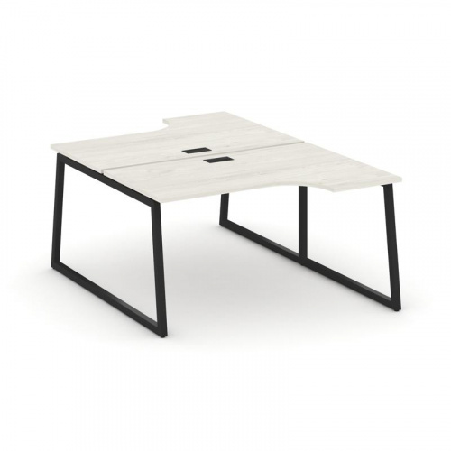 Style Project Рабочая станция эргоном. SN-4T1.DRPA-002 Акация Лорка/Металл Антрацит/Заглушка Пластик фото 4