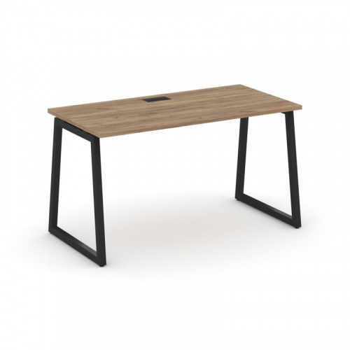 Style Project Стол письменный SN-4T1.SP-001 Акация Лорка/Металл Антрацит/Заглушка Пластик Черный 980 фото 6