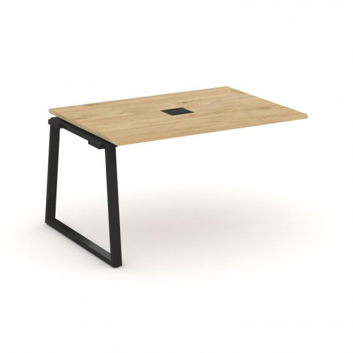 Style Project Проходной наб. элем. перег. стола SN-6T1.NSPRG-003 Акация Лорка/Металл Антрацит/Заглуш