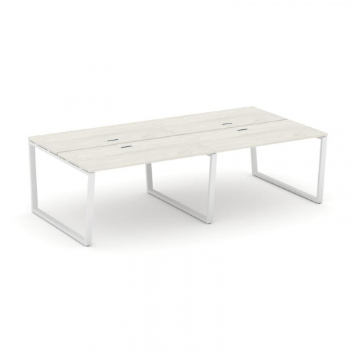 Style Project Рабочая станция 2-х сторон. SN-6T2.DRS-033 Акация Лорка/Металл Антрацит/Заглушка Пласт фото 13