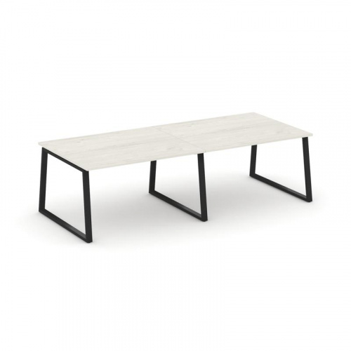 Style Project Стол переговорный SN-6T1.SPRG-043.3 Акация Лорка/Металл Антрацит 2760*1180*750 фото 6