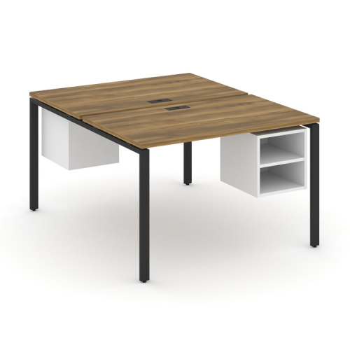 Бенч-система на 2 места с подвесными тумбами Concept CN.DRS-106 фото 5