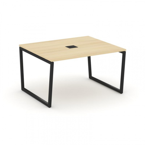 Style Project Стол переговорный SN-4T2.SPRG-032 Акация Лорка/Металл Антрацит/Заглушка Металл Антраци фото 19