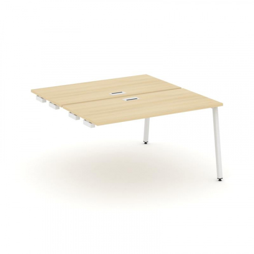 Style Project Стол-приставка к опор. элем. SN-4A.DPRS-013 Дуб Наварра/Металл Антрацит 1380*1432*750 фото 17