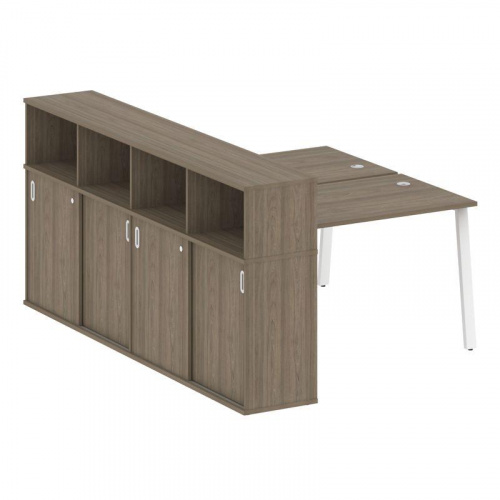 Бенч-система с шкафом-купе на А-обр. м/к Metal System БА.РС-СШК-4.2 фото 10