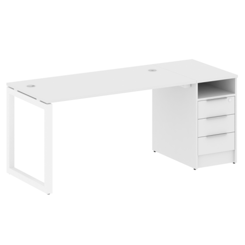 Бенч-система с тумбой на О-обр. м/к Metal System Quattro 50БО.РС-СТП-1.3 фото 5 Бенч-система с тумбой на О-обр. м/к Metal System Quattro 50БО.РС-СТП-1.3 фото 5