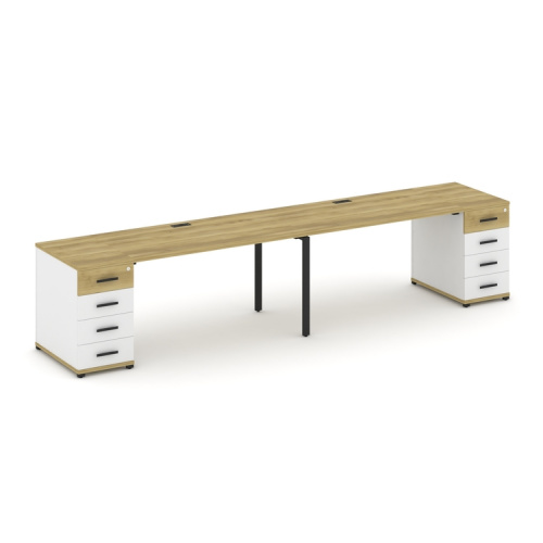 Бенч-система на 2 места с 2 опорными тумбами Concept CN.ORS-411 фото 6