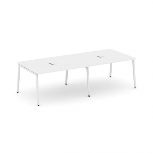 Style Project Стол переговорный SN-4A.SPRG-042 Белый/Металл Антрацит 2360*1180*750 фото 16 Style Project Стол переговорный SN-4A.SPRG-042 Белый/Металл Антрацит 2360*1180*750 фото 16