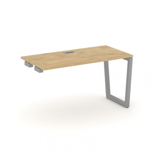 Style Project Стол-приставка к опор. элем. SN-5T2.OPRS-014 Акация Лорка/Металл Антрацит/Заглушка Пла фото 2