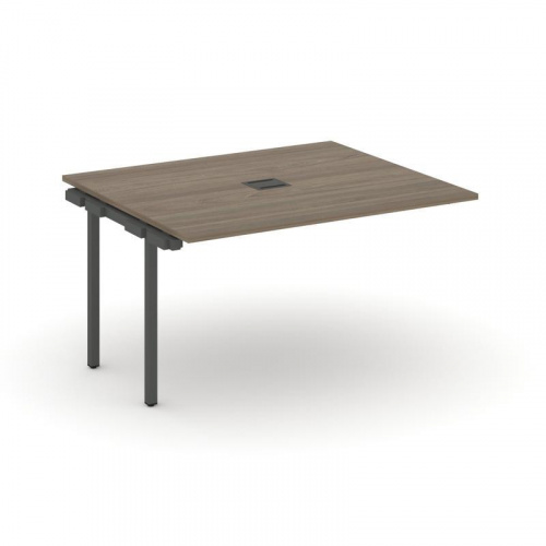 Style Project Проходной наб. элем. перег. стола SN-4P.NSPRG-033 Дуб Табак/Металл Антрацит 1380*1180* фото 15