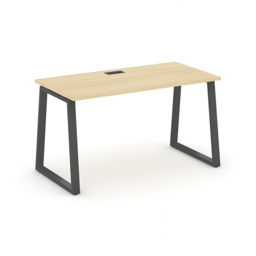 Style Project Стол письменный SN-6T1.SP-021 Акация Лорка/Металл Антрацит/Заглушка Пластик Черный 980 фото 28