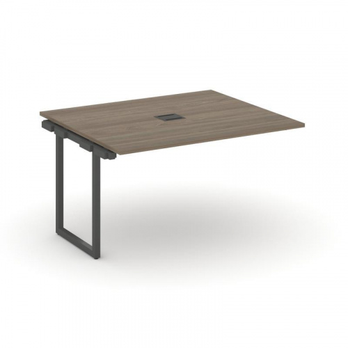 Style Project Проходной наб. элем. перег. стола SN-4O.NSPRG-032 Антрацит/Металл Белый 1180*1180*750 фото 8