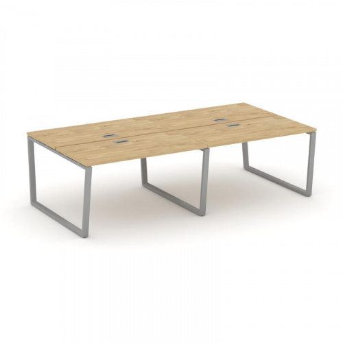 Style Project Рабочая станция 2-х сторон. SN-6T2.DRS-033 Акация Лорка/Металл Антрацит/Заглушка Пласт фото 2