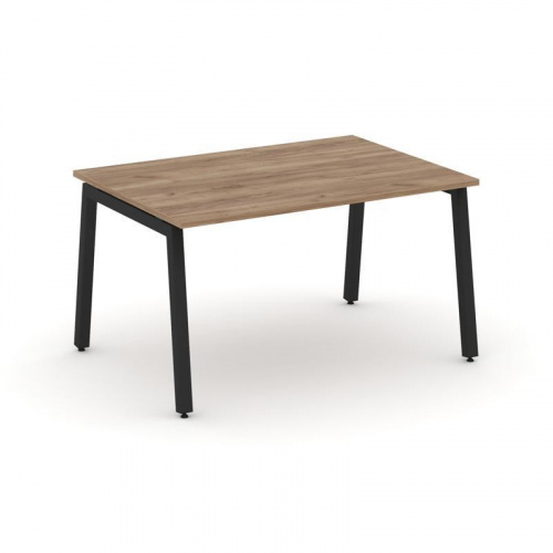 Style Project Стол переговорный SN-5A.SPRG-002.3 Дуб Наварра/Металл Белый 1180*980*750 фото 12