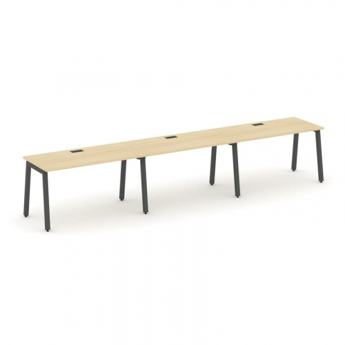 Style Project Рабочая станция 1 сторон. SN-5A.ORS-053 Антрацит/Металл Белый 4140*800*750 фото 17