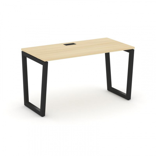 Style Project Стол письменный SN-5T2.SP-012 Акация Лорка/Металл Антрацит/Заглушка Пластик Черный 118 фото 6