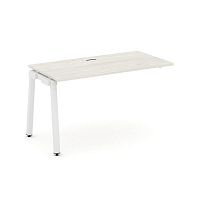 Style Project Проходной наб. элем. SN-5A.ONRS-003 Дуб Наварра/Металл Белый 1380*600*750