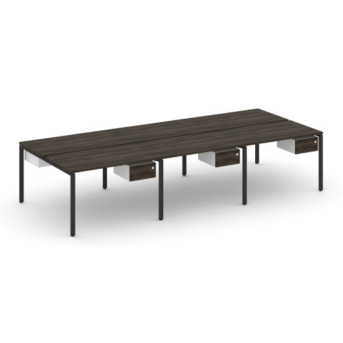 Бенч-система на 6 мест с подвесными тумбами Concept CN.DRS-150 фото 9