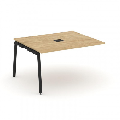 Style Project Проходной наб. элем. перег. стола SN-4A.NSPRG-034 Антрацит/Металл Антрацит 1580*1180*7 фото 14