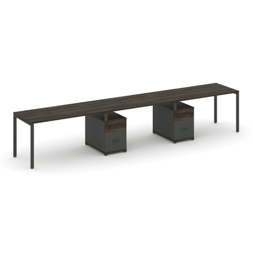 Бенч-система на 3 места с 2 опорными тумбами Concept CN.ORS-340 фото 3