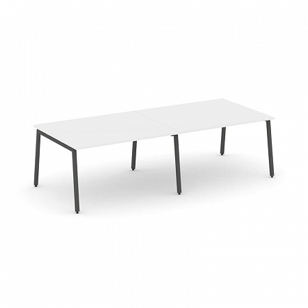 Style Project Стол переговорный SN-4A.SPRG-042.3 Белый/Металл Антрацит 2360*1180*750