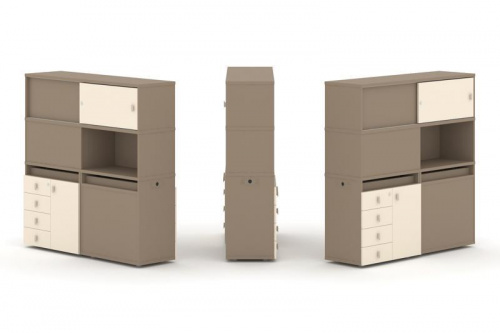 Тумба офисная (Набор №30.) Estetica ES.NB.2V-30 фото 3