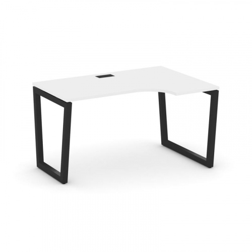 Style Project Стол рабочий эргоном. SN-5T2.SPA-012(R) Акация Лорка/Металл Антрацит/Заглушка Пластик фото 5 Style Project Стол рабочий эргоном. SN-5T2.SPA-012(R) Акация Лорка/Металл Антрацит/Заглушка Пластик фото 5