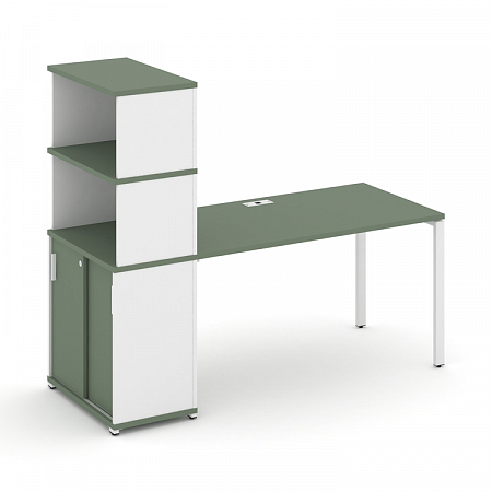 Стол офисный с опорным шкафом-купе Concept CN.SP-243