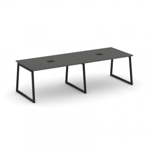 Style Project Стол переговорный SN-4T1.SPRG-014 Акация Лорка/Металл Антрацит/Заглушка Металл Антраци фото 9 Style Project Стол переговорный SN-4T1.SPRG-014 Акация Лорка/Металл Антрацит/Заглушка Металл Антраци фото 9