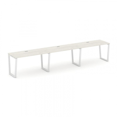 Style Project Рабочая станция 1 сторон. SN-6T2.ORS-042 Акация Лорка/Металл Антрацит/Заглушка Пластик фото 13