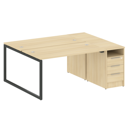 Бенч-система с тумбой на О-обр. м/к Metal System Quattro 40БО.РС-СТП-2.3 фото 9