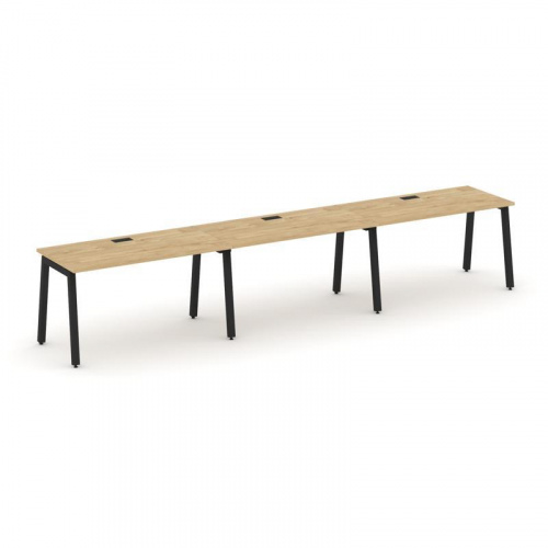 Style Project Рабочая станция 1 сторон. SN-5A.ORS-053 Антрацит/Металл Белый 4140*800*750 фото 5