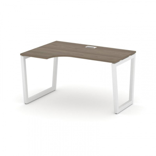 Style Project Стол рабочий эргоном. SN-5T2.SPA-012(L) Акация Лорка/Металл Антрацит/Заглушка Пластик фото 15