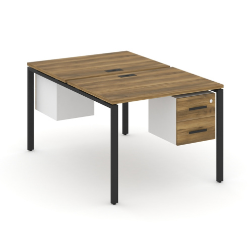 Бенч-система на 2 места с подвесными тумбами Concept CN.DRS-113 фото 7