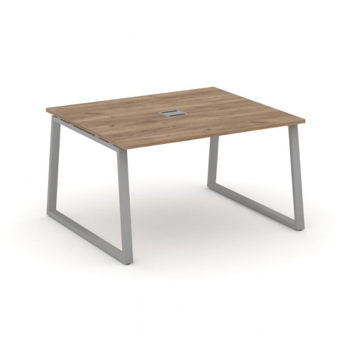 Style Project Стол переговорный SN-6T1.SPRG-034 Акация Лорка/Металл Антрацит/Заглушка Металл Антраци фото 11