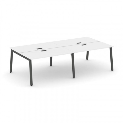 Style Project Рабочая станция 2-х сторон. SN-5A.DRS-054 Дуб Табак/Металл Антрацит 3160*1632*750 фото 21