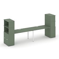 Бенч-система с опорными распашными шкафами Concept CN.ORS-230