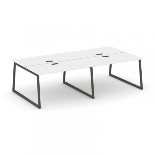 Style Project Рабочая станция 2-х сторон. SN-4T1.DRS-042 Акация Лорка/Металл Антрацит/Заглушка Пласт фото 13