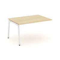 Style Project Проходной наб. элем. перег. стола SN-4A.NSPRG-003.3 Акация Лорка/Металл Белый 1380*980