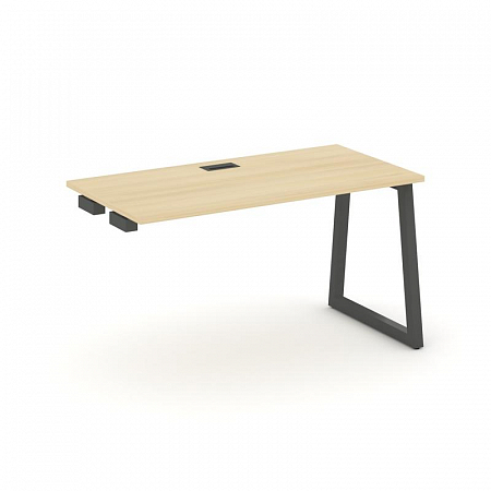 Style Project Стол-приставка к опор. элем. SN-5T1.OPRS-004 Акация Лорка/Металл Антрацит/Заглушка Пла