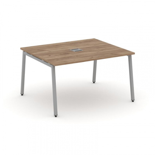 Style Project Стол переговорный SN-4A.SPRG-034 Дуб Наварра/Металл Антрацит 1580*1180*750 фото 13